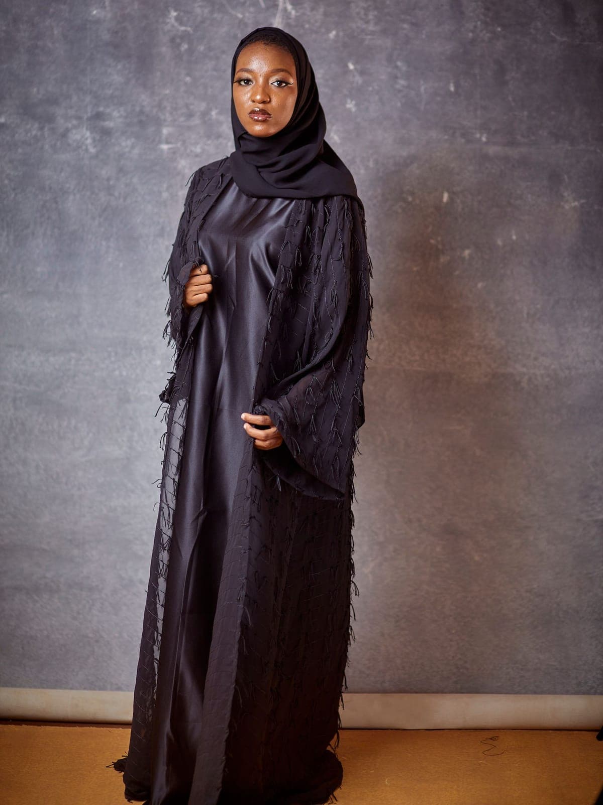 عباية كريب بحزام — 3